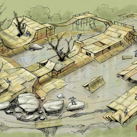 Skate Concept art